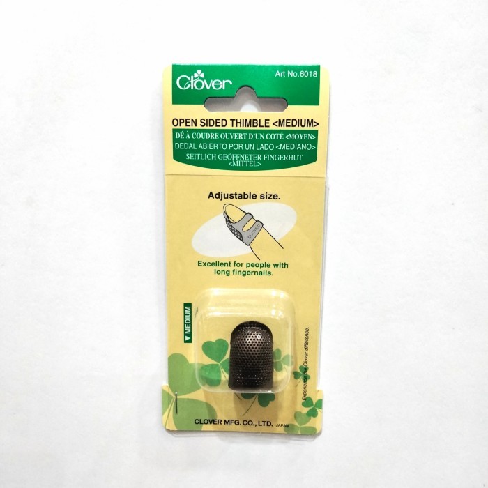 

Clover Open Sided Thimble (Medium) 6018