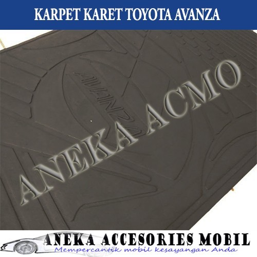 Karpet Karet / Karpet Lantai Toyota Avanza Fullset