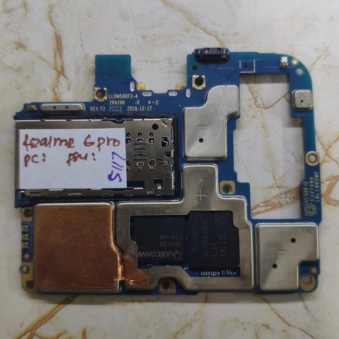 New 5117 Pcb Mesin Realme 6 Pro Minus Mati Matot Forsale