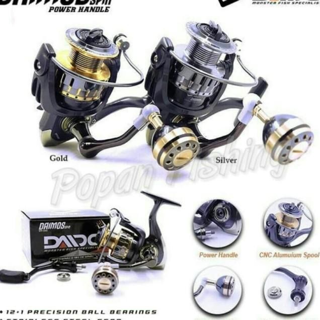 Gulungan Pancing Daido Daimos Spin 3000 Reel Ril Reel