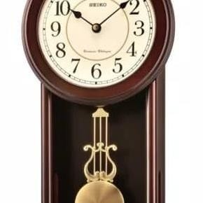 Jam Dinding Seiko Qxh063B Original Pendulum Melodi Dual Chimes Qxh063 Promo