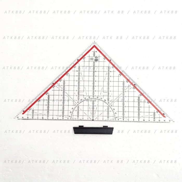 

Penggaris Segitiga Pegangan Mor (M+R) 32Cm Berkualitas