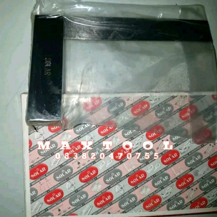 

penggaris siku 4 inch pengaris baja solar 100 mm