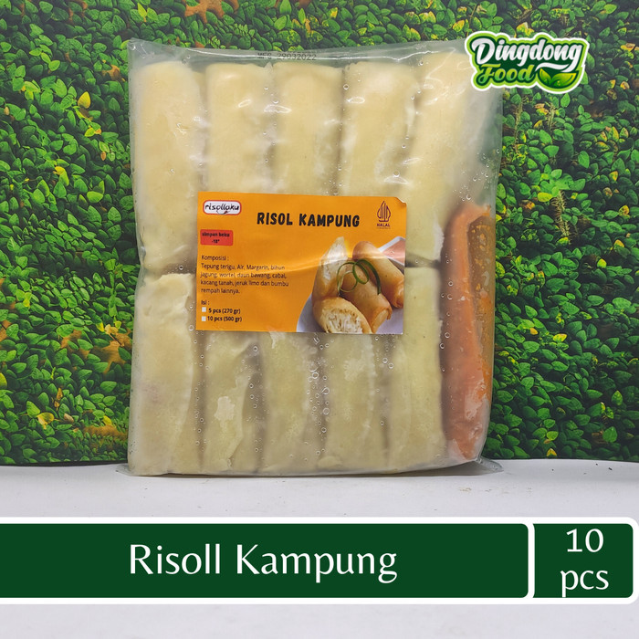 

TERBAIK Risol Kampung Isi Bihun Frozen + Bumbu Kacang Risollaku Isi 10