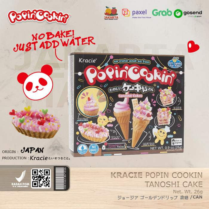 

TERUJI KRACIE POPPIN COOKIN Candy Kit Snack Permen masak masakan