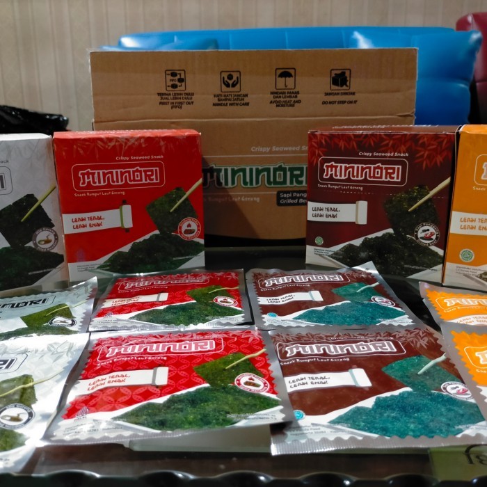 

GRATIS ONGKIR Mininori Rumput Laut / Mininori Crispy Seaweed Snack