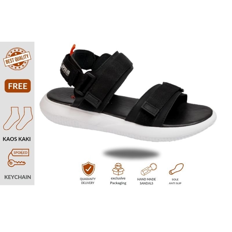 Flatshoes SPOILED - Sandal Gunung Wanita Korea Sendal Traveling Sepatu Sandal Wanita Sandal Tali