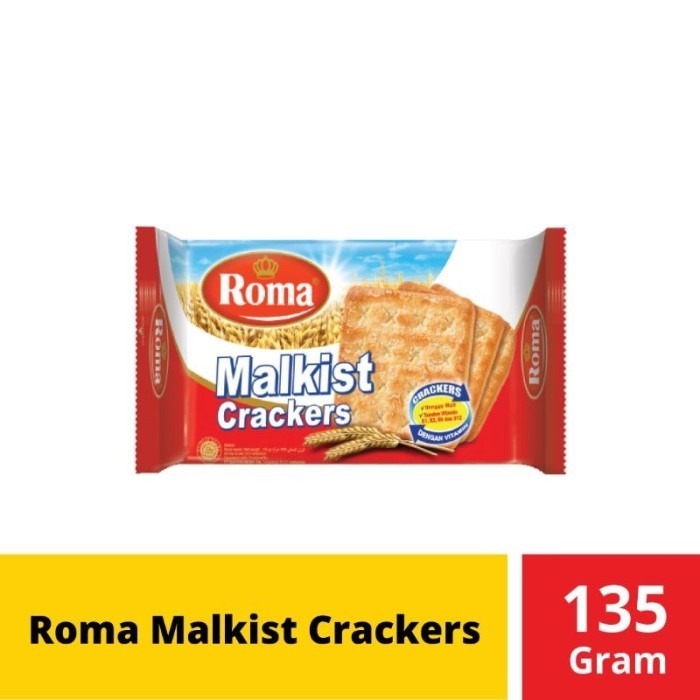 

BERKUALITAS Roma Malkist Crackers Original [135 g]