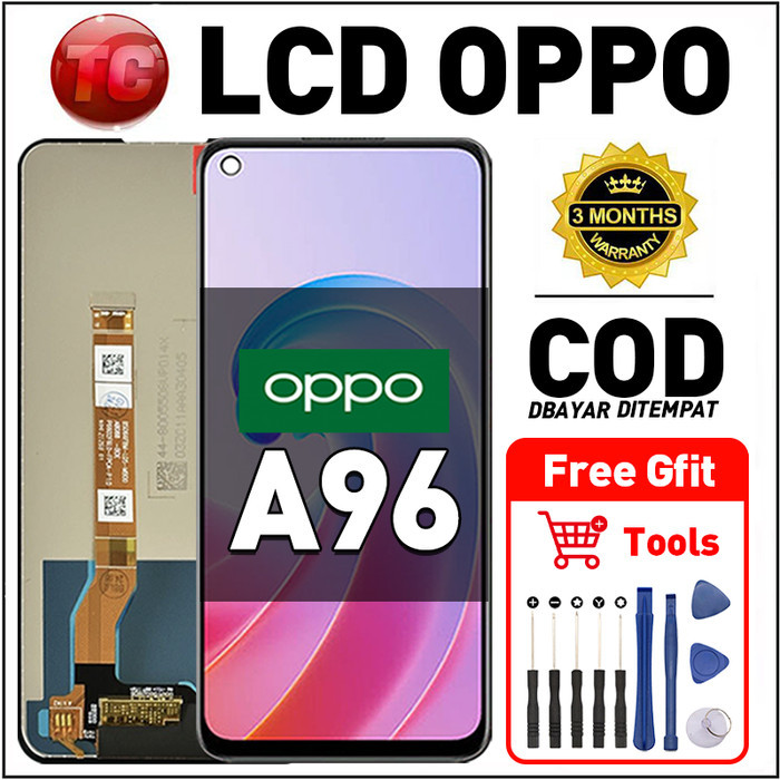 Original Lcd OPPO A96 fullset ori asli Layar hp touchscreen Sentuh Versi Tinggi COD