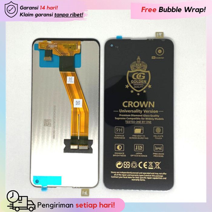 Lcd + Touchscreen Samsung A11 A115 / M11 M115 Ori Full Set - Hitam