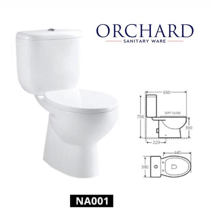 TERBARU - Kloset duduk Orchard NA001
