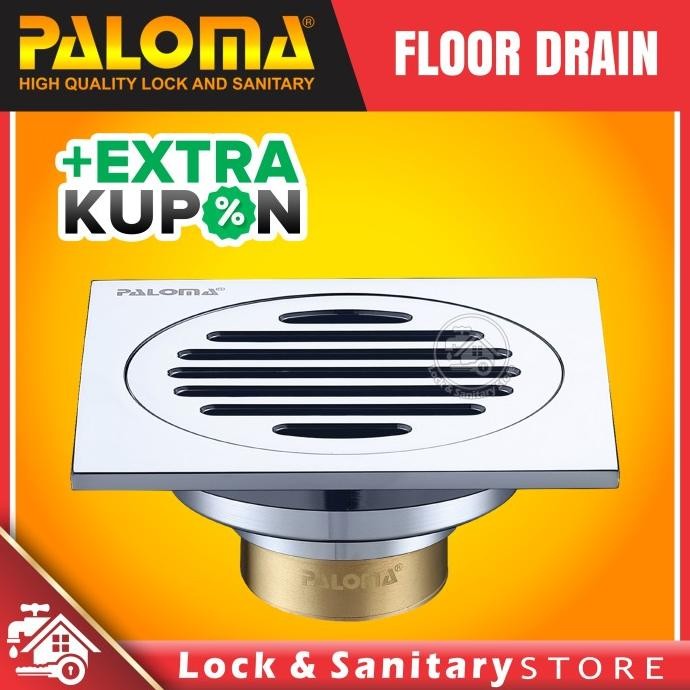 BEBAS ONGKIR - Floor Drain Paloma FDP 3101 Saringan Got Anti Bau Anti Kecoa