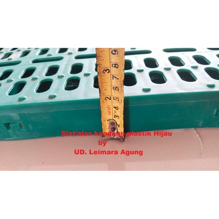 Slat/Alas/Kandang Plastik Kambing Domba Hijau