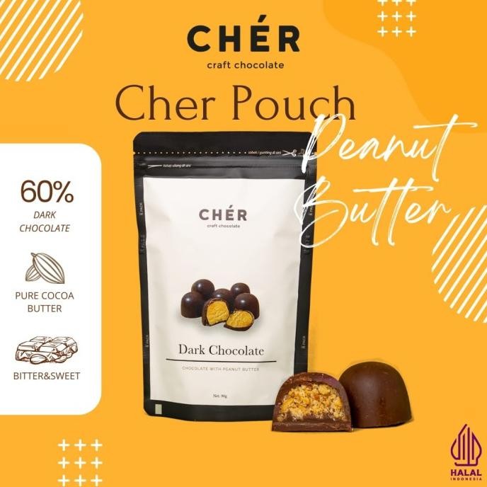 

Siap Kirim Cher Pouch Peanut Butter Chocolate