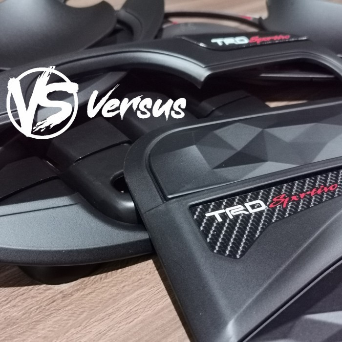 Paket Cover Handle,Outer Handle & Tank Cover Black TRD Toyota Calya