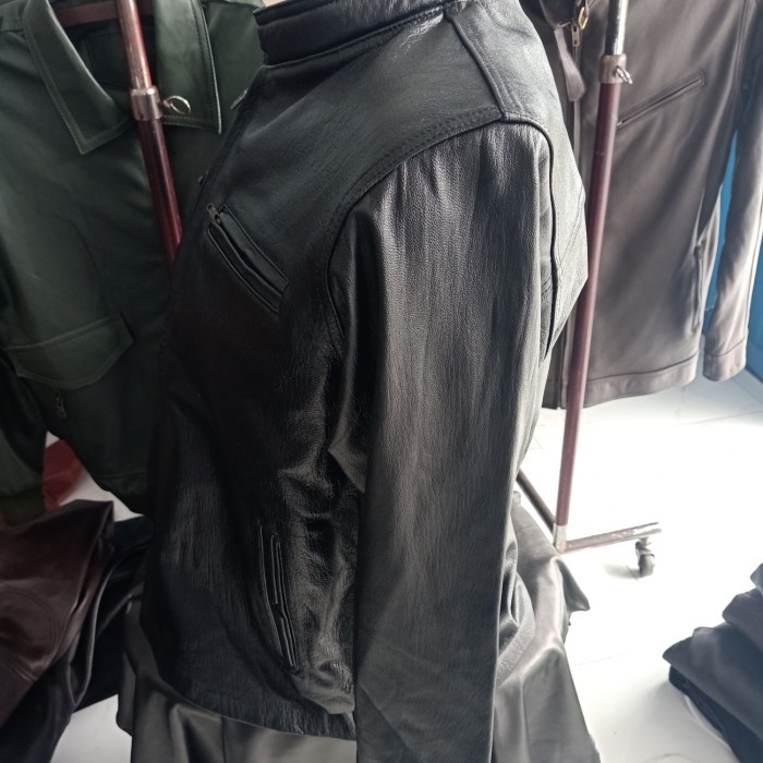 

Jaket Kulit Kambing Asli Simple New 100 % Original