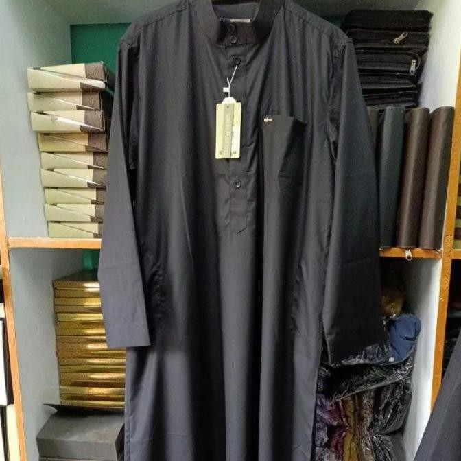 Baju gamis terusan pria jubah laki-laki sollu LAT