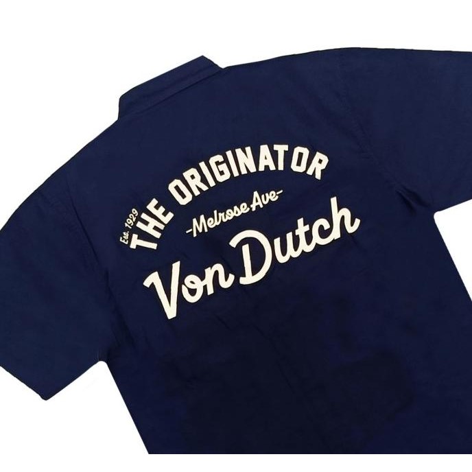 

BLUE- VON DUTCH WORKSHIRT 1187 NAVY BLUE