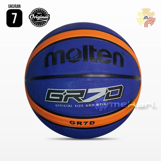 

BLUE- BOLA BASKET MOLTEN GR7D BLUE ( OUTDOOR )