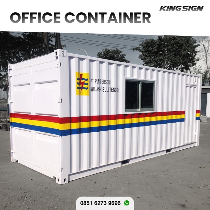 OFFICE CONTAINER 10 20 40 Feet - kontainer bekas Peti Kemas Modif