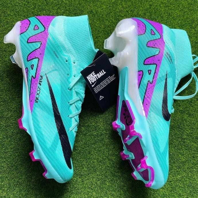

BLUE- SEPATU BOLA NIKE ZOOM MERCURIAL SUPERFLY 9 ELITE BLUE TOSCA PURPLE FG