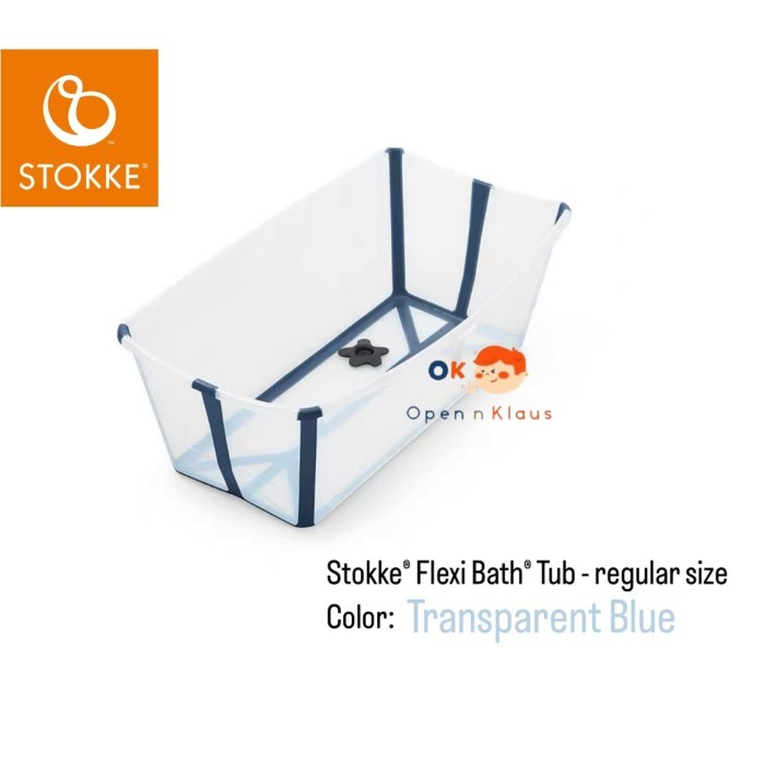 Stokke Flexi Bath foldable baby bath tub size Regular