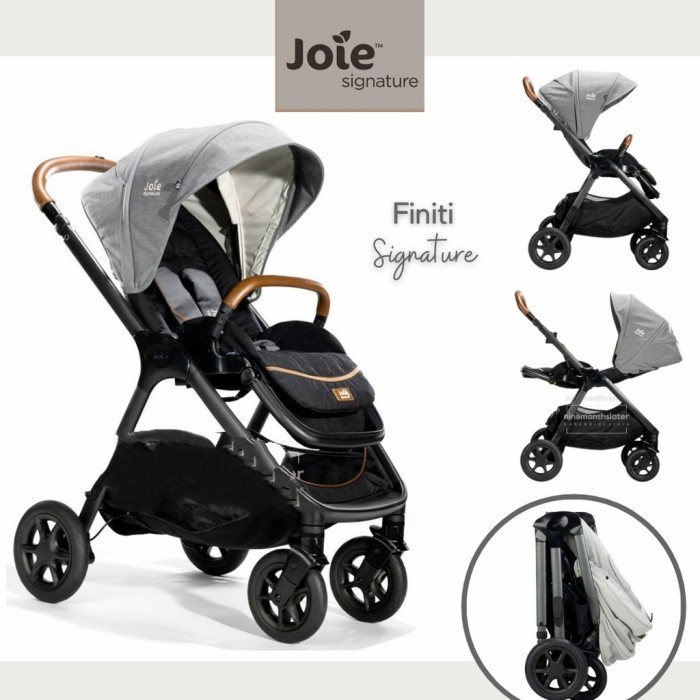 Stroller Joie Signature Finiti Reversible Included Rain Cover
