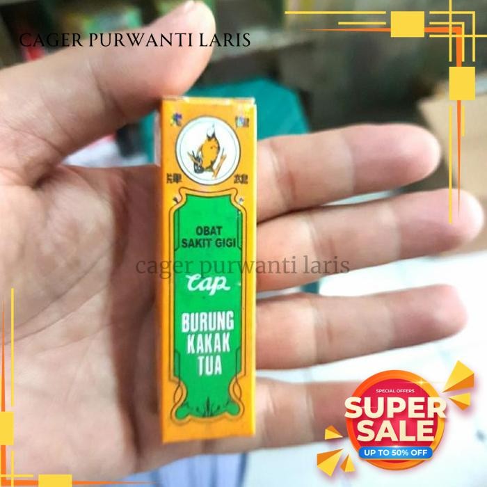 

OBAT SAKIT GIGI CAP BURUNG KAKAK TUA HIGHT QUALITY!!!