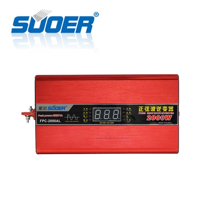 Inverter suoer psw pure sine wave 2000w watt FPC-2000A