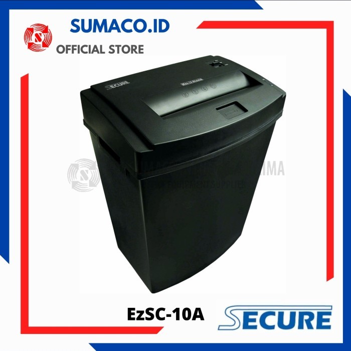 

NEW Penghancur Kertas / Paper Shredder Secure EzSC-10A (CROSS CUT)