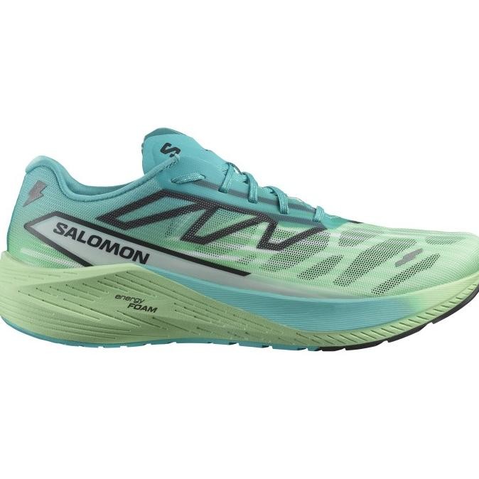 

BLUE- ROAD RUNNING SHOES | SALOMON AERO VOLT 2 | PEACOCK BLUE/SPRING BOUQUE