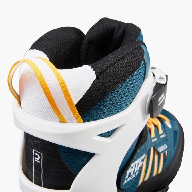 

BLUE- DECATHLON OXELO KIDS' INLINE SKATES FIT 5 JR - RACING BLUE - 8580533