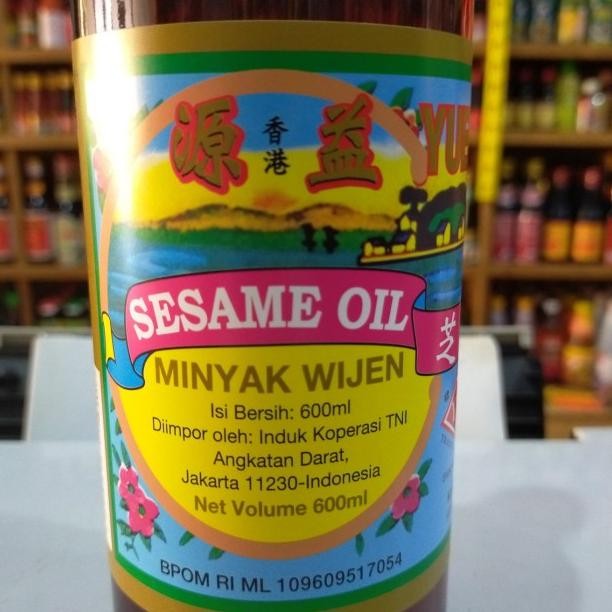 

Yuen Yi Yy Nyak Wijen/ Sesame Oil 600Ml