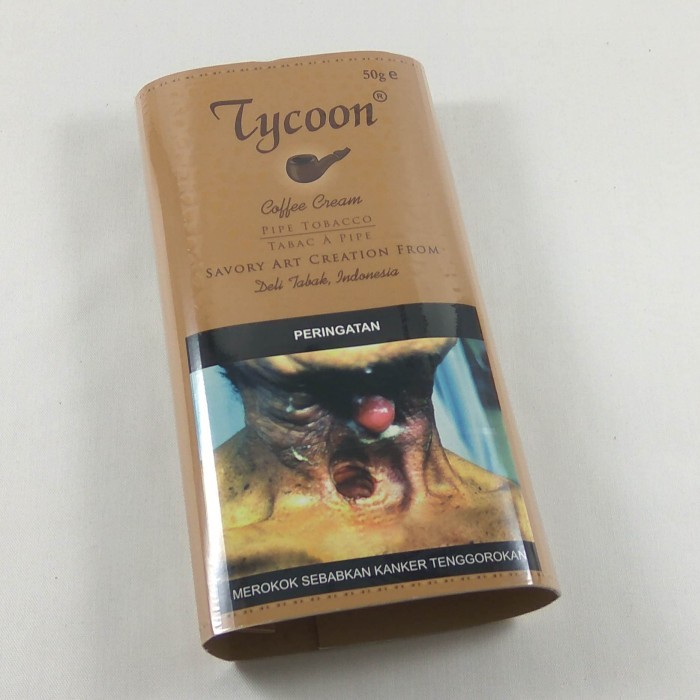 TERBARU Tycoon Coffee Cream Pipe Tobacco (Pouch 50g) - Tembakau Pipa Cangklong