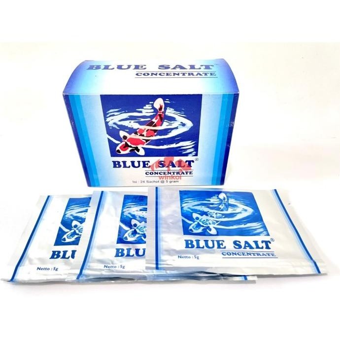 

BLUE- BLUE SALT CONCENTRATE 24 PCS / 1 BOX @5 GR BLUE SALT CONCENTRATE BOX
