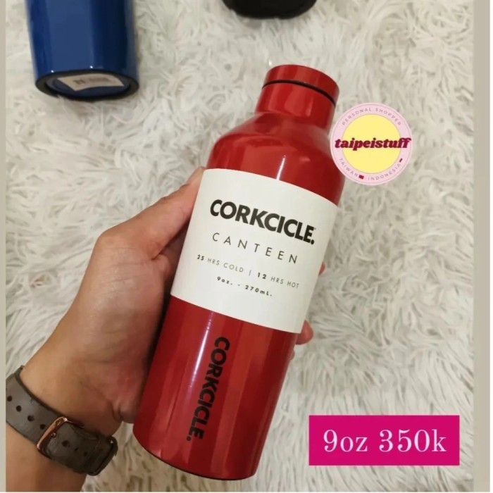 CORKCICLE TUMBLER RED 9OZ
