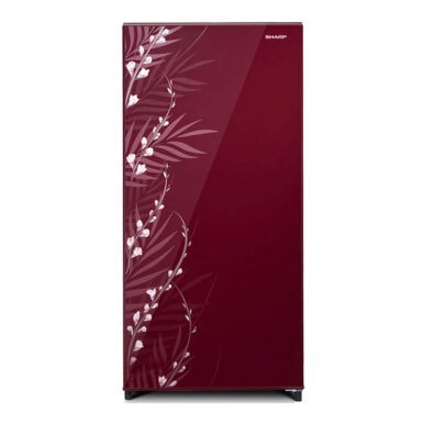 SHARP KULKAS 1 PINTU - SJ-X165MG-FR - MERAH