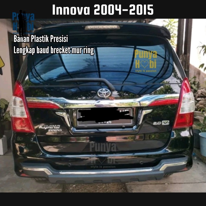 BUMPER BELAKANG MOBIL TOYOTA INNOVA 2004 - 2015