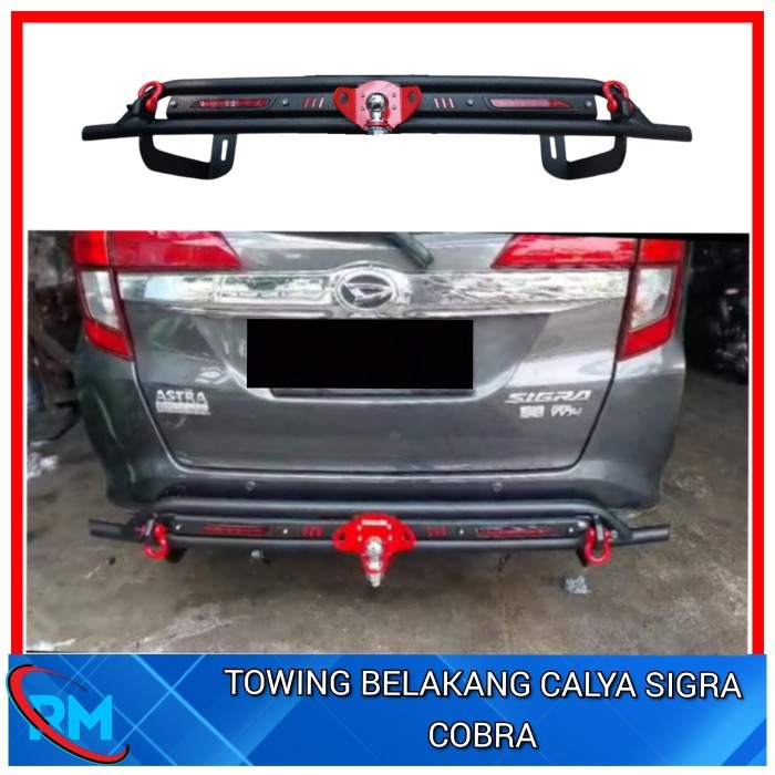 TOWING BELAKANG CALYA SIGRA MODEL COBRA BUMPER BELAKANG CALYA SIGRA