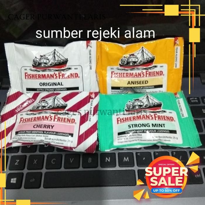 

PERMEN FISHERMAN'S FRIEND EKSLUSIF!!