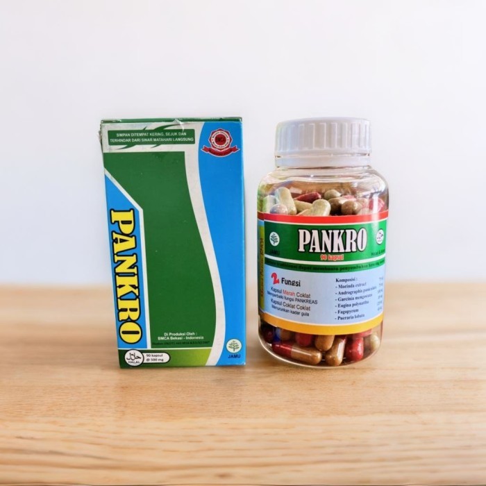Terbaru "Pankro" Obat Herbal Untuk Diabetes Hemat Isi 90