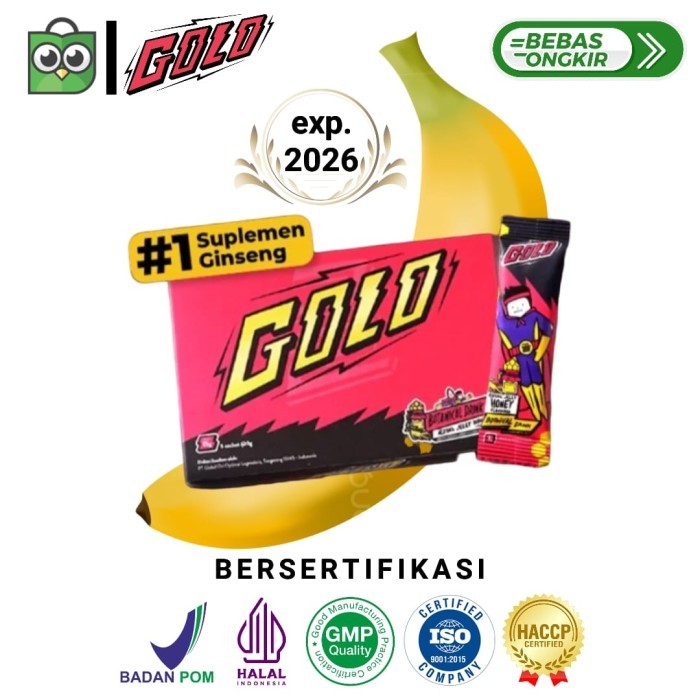 Promo Mister Golo Gold Ginseng Stamina Plus
