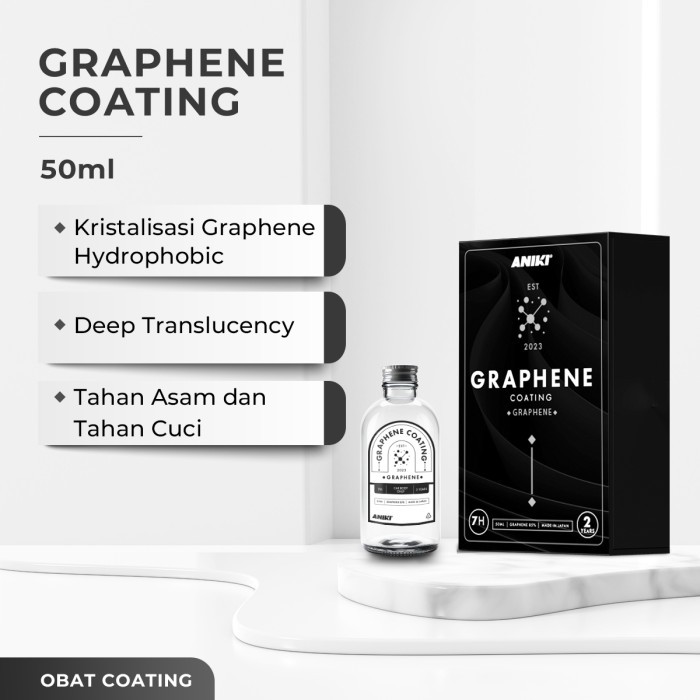 ANIKIGRAPHENE COATING 50ML - COATING MOBIL/ COATING MOTOR