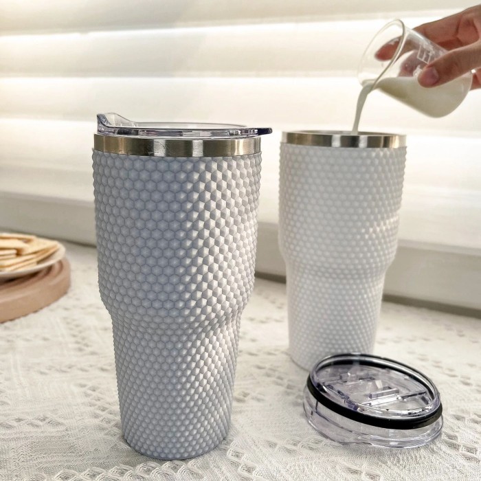 TUMBLER TERMOS INSULATED MUG VACUUM CUP 900ML STAINLESS STEELL / TUMBLER COFFEE MUG