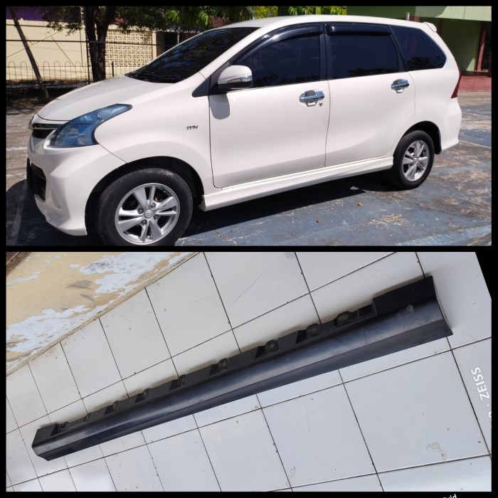 BODY KIT SIDEKIRT SAMPING AVANZA VELOS ASLI ORIGINAL