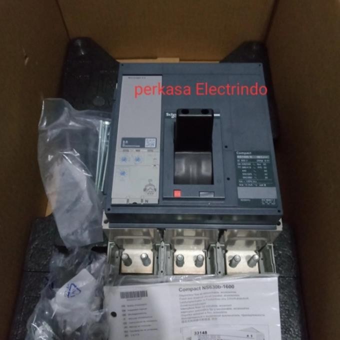 MCCB SCHNEIDER NS1600N 3P 1600A Compact MCCB SCHNEIDER 50KA