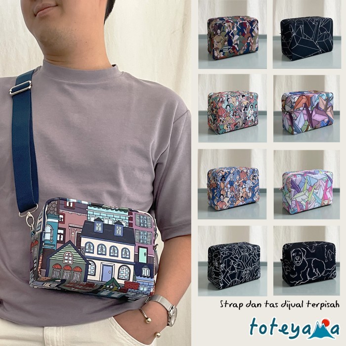 Toteyama - Boxy Pouch Toteyama