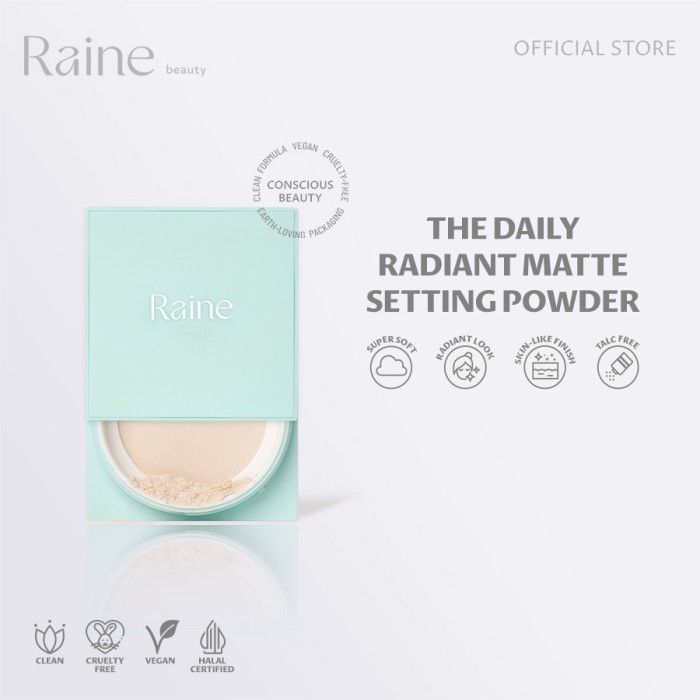 Raine Beauty The Daily Radiant Matte Setting Powder