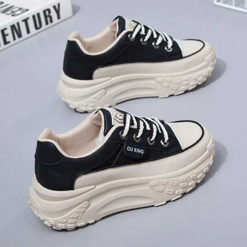 Sepatu Wanita SEPATU SNEAKERS WANITA CASUAL VERSATILE FASHION HIGH QUALITY OUXING AG 21