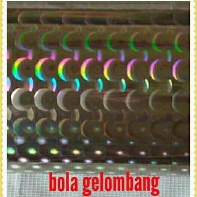 

TODAY STICKER HOLOGRAM 3D (BOLA GELOMBANG) VIRAL